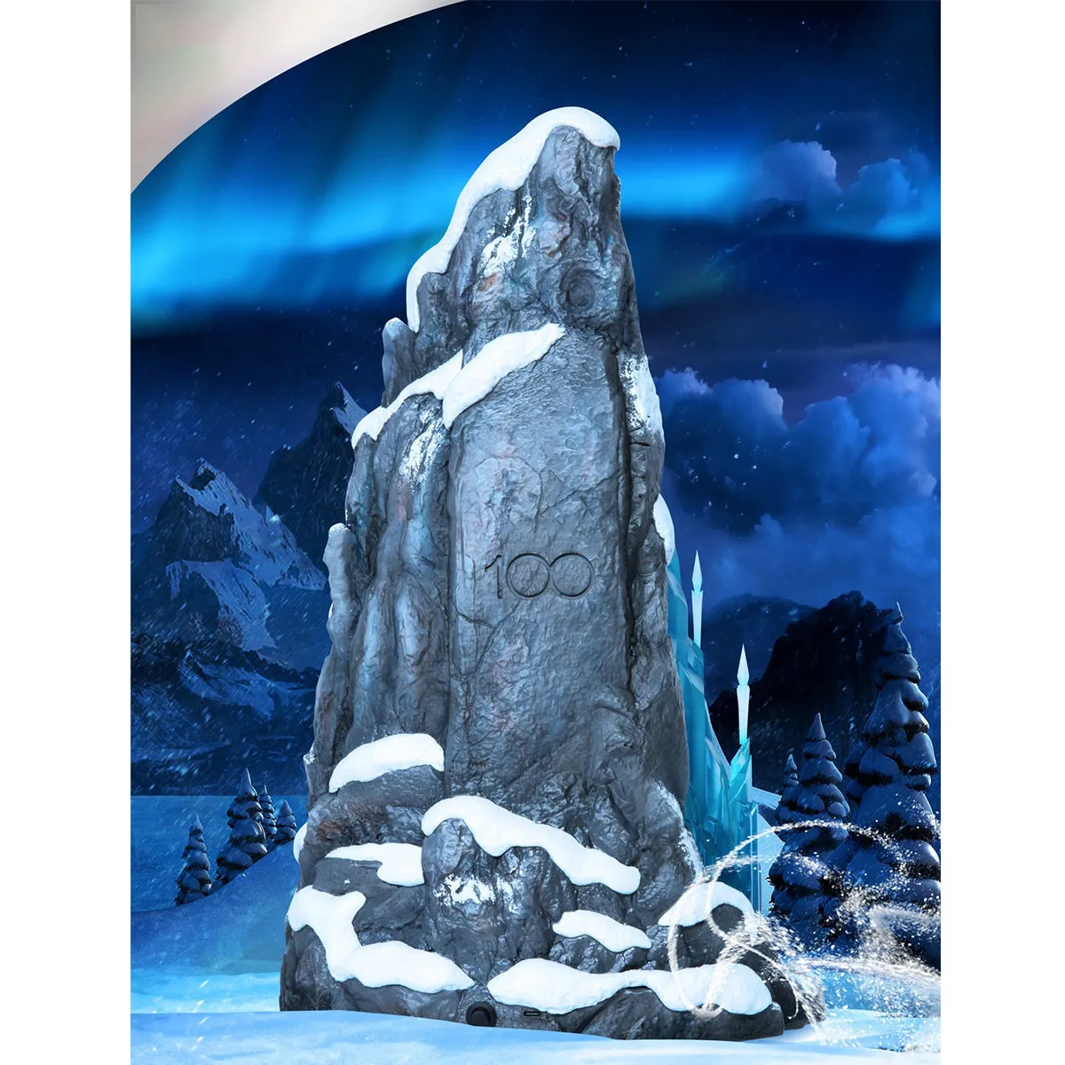 HiPlay Beast Kingdom 100 Years Of Wonder Master Carft Figurine, ELSA'S ICE PALACE, Height 46cm