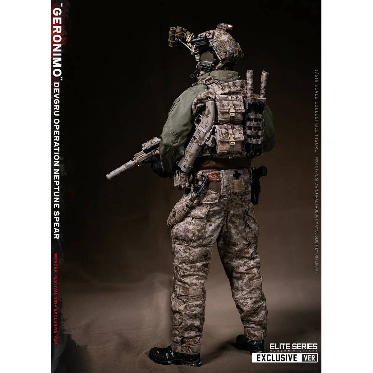 HiPlay DAMTOYS Operation Neptune Spear GERONIMO Action Figure WF2024 Event Exclusive Edition