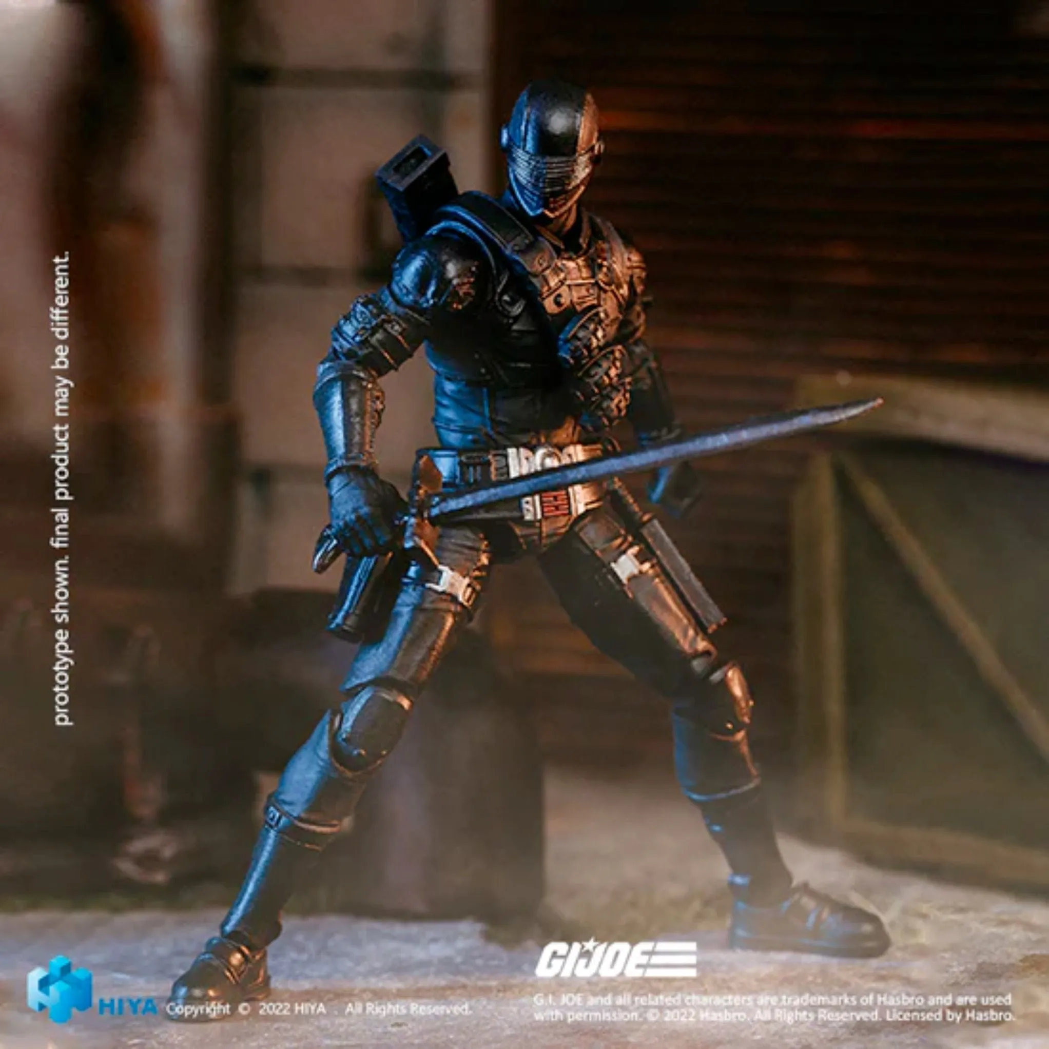 HIYA Exquisite Mini Series G.I. Joe Snake Eyes