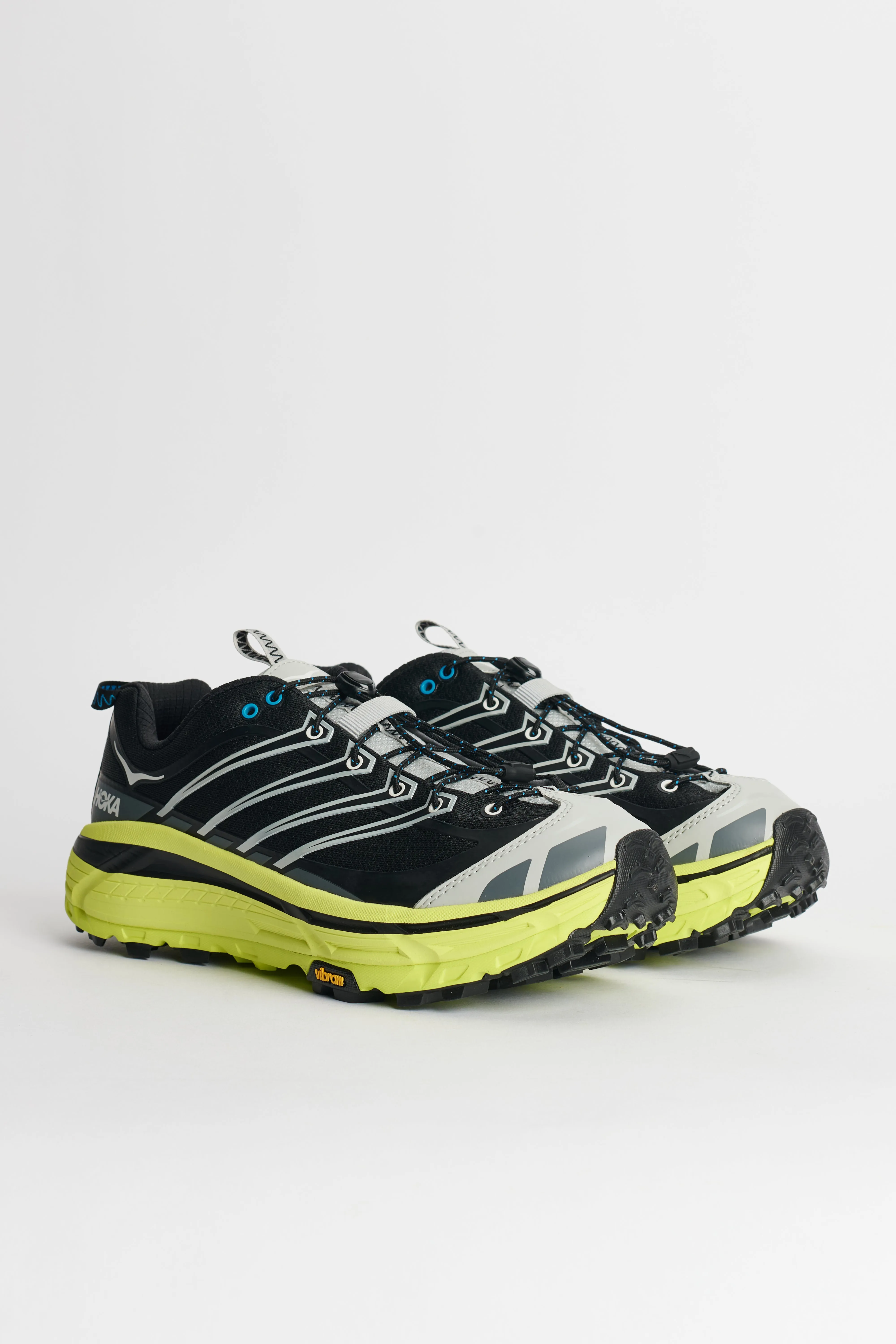 HOKA ONE ONE U Mafate Three2 Black / Hoka Citrus