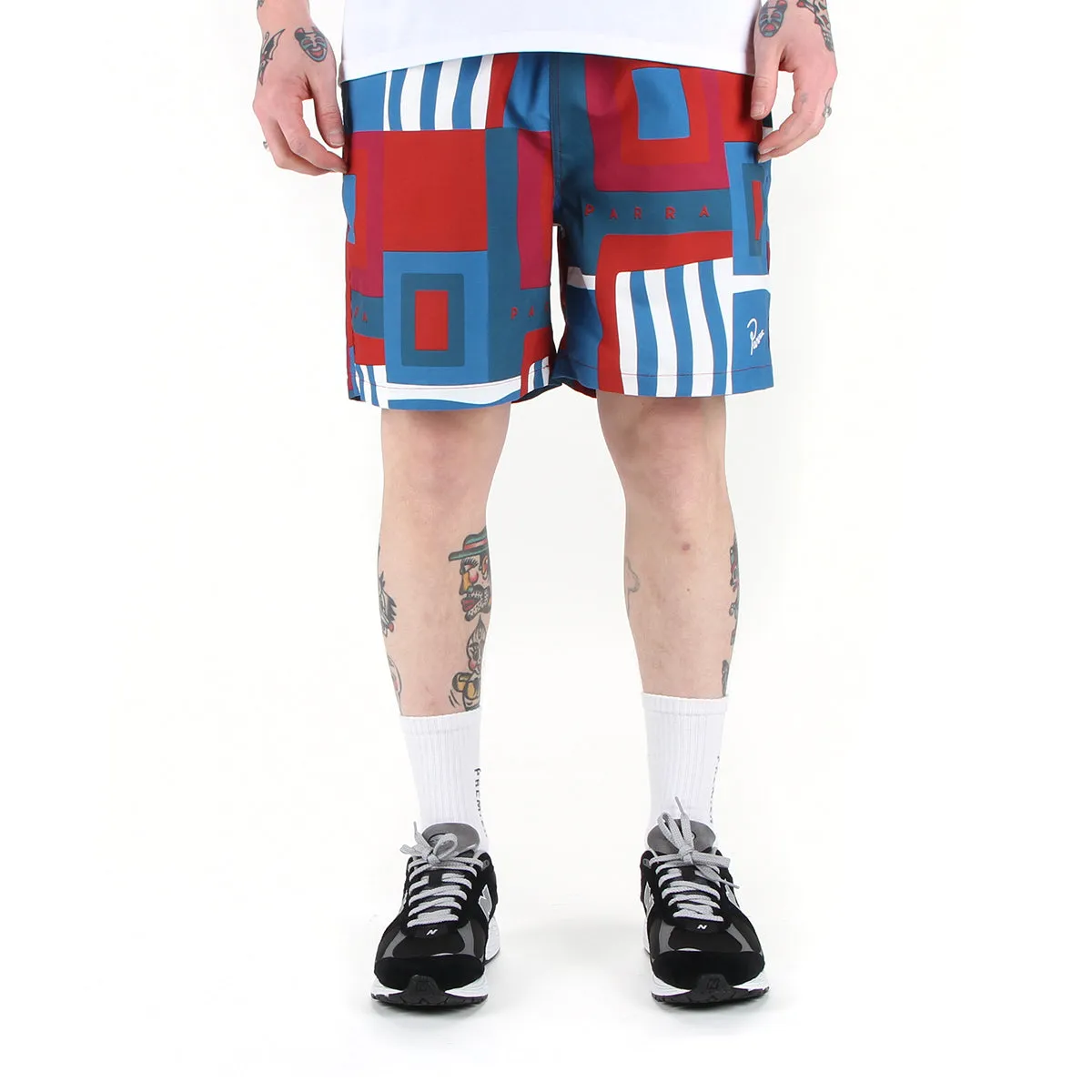 Hot Springs Pattern Swim Shorts