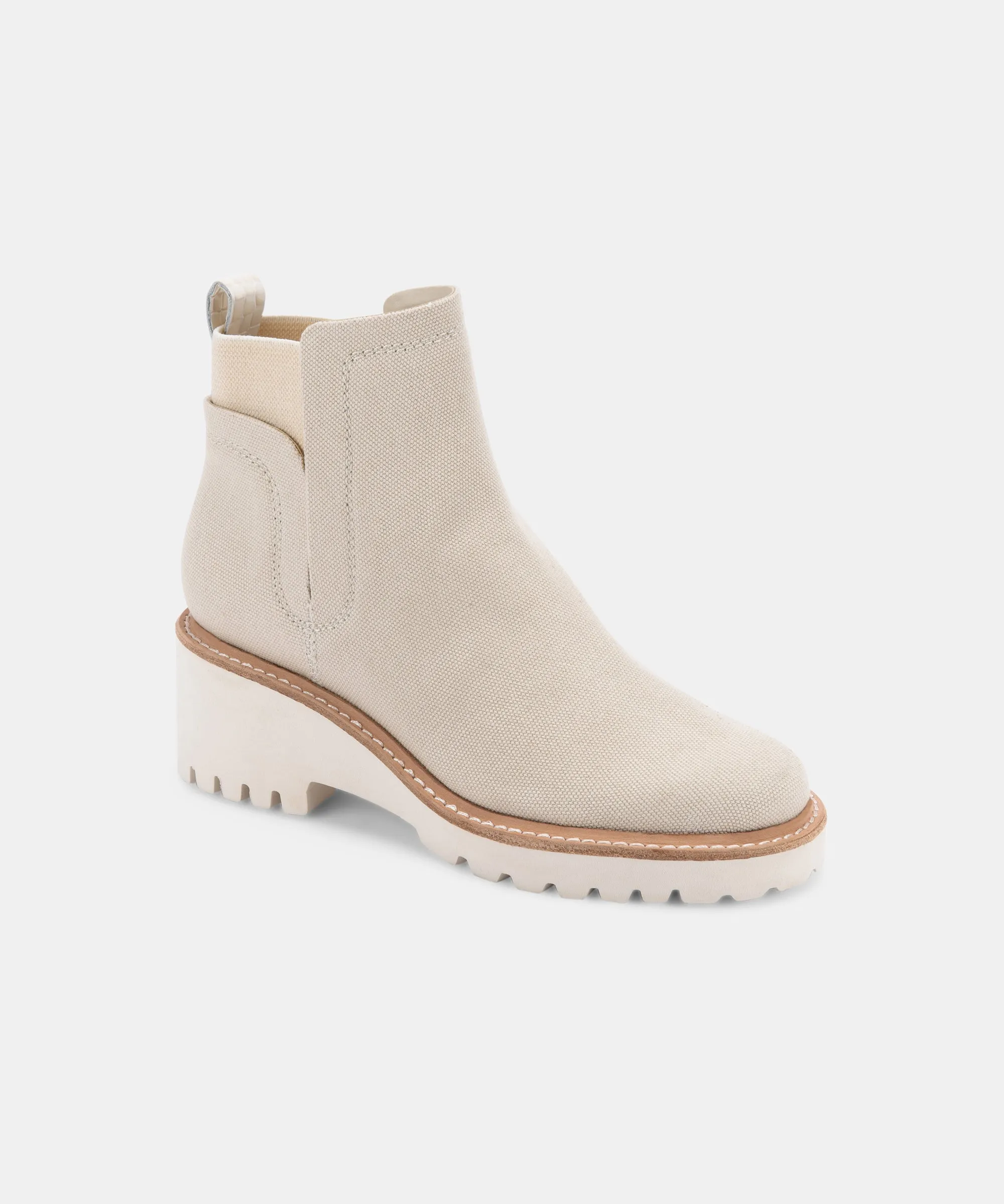 HUEY BOOTIES SANDSTONE CANVAS