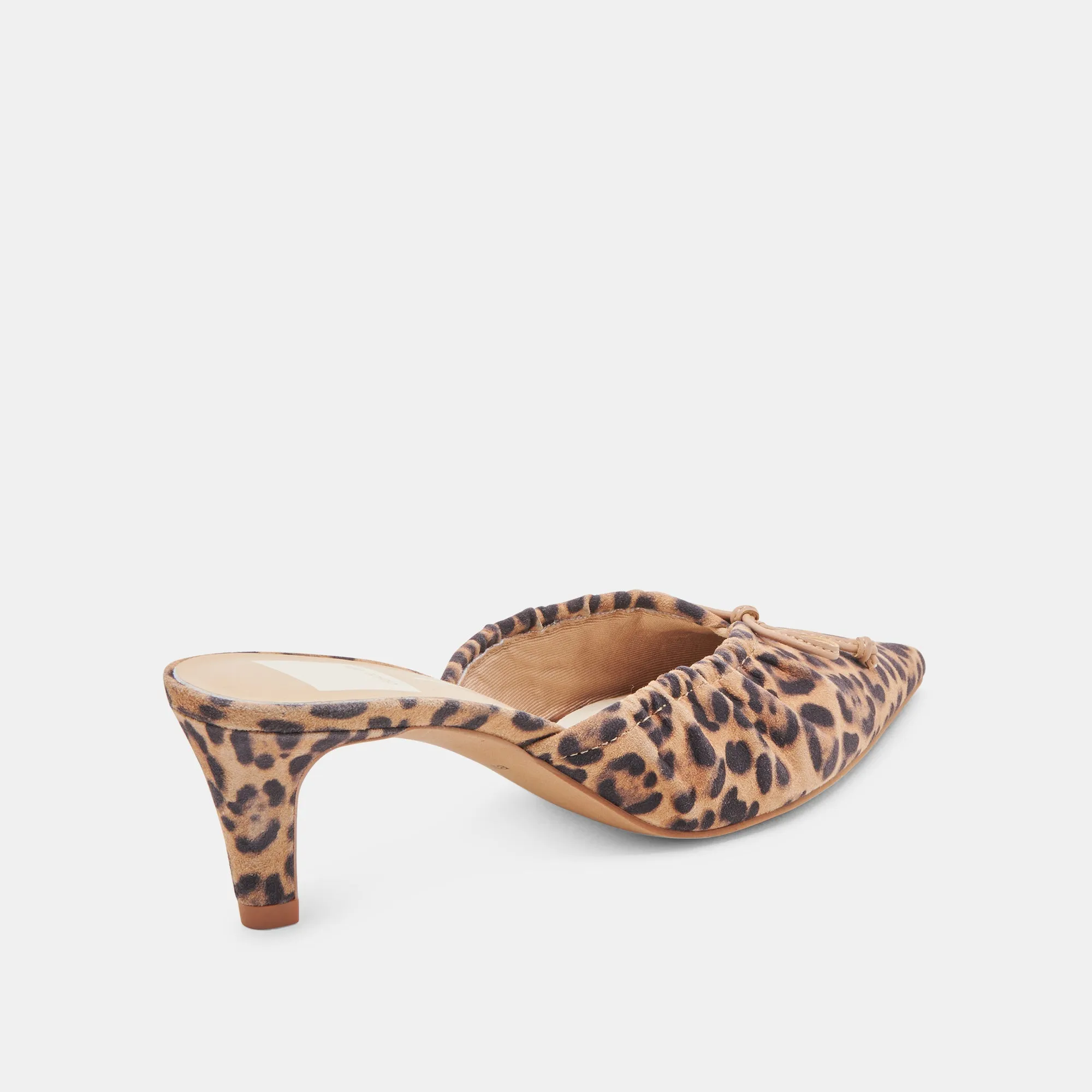 KAIRI MID HEELS DK LEOPARD SUEDE