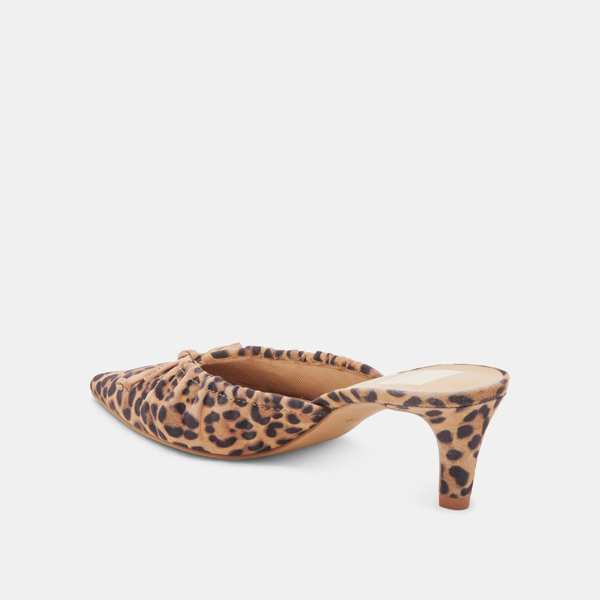 KAIRI MID HEELS DK LEOPARD SUEDE