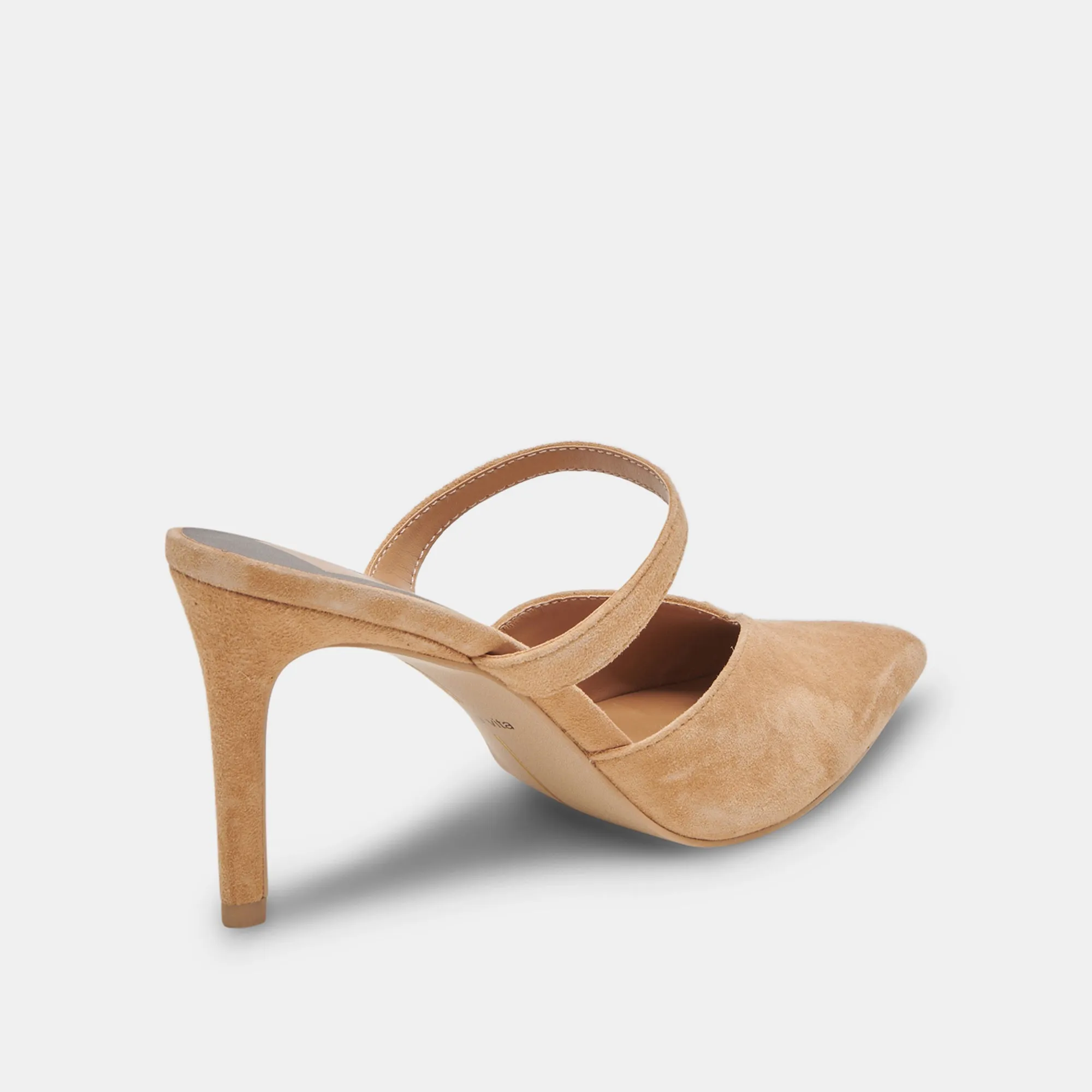 KANIKA HEELS TAN SUEDE