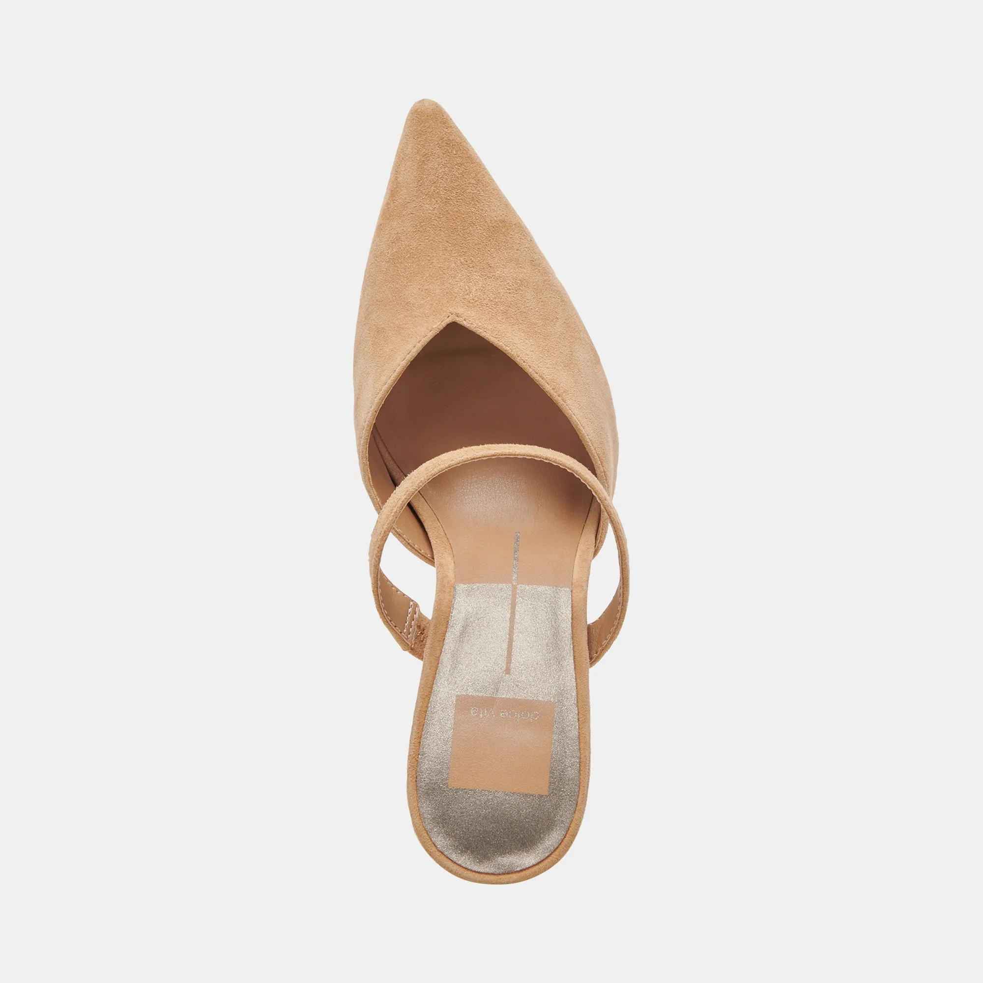 KANIKA HEELS TAN SUEDE