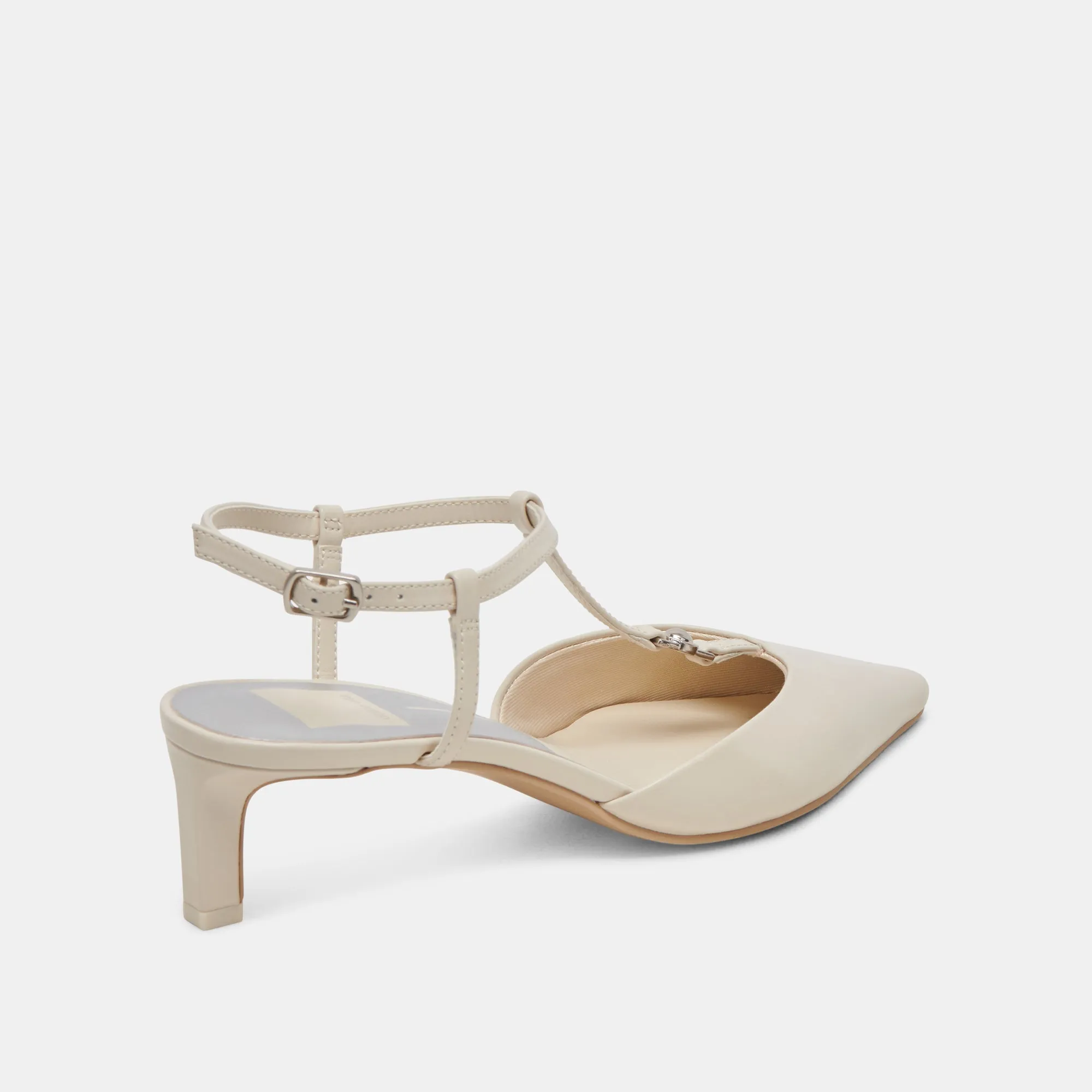 LAVON HEELS IVORY LEATHER