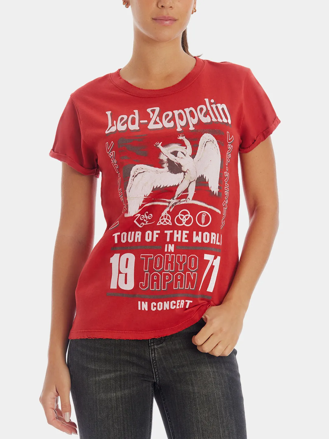 Led Zeppelin Inch1971 Tokyo ConcertInch Band T-Shirt