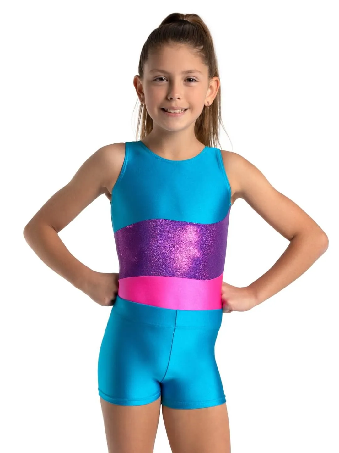 Level Up Short - Girls- 12029c blue