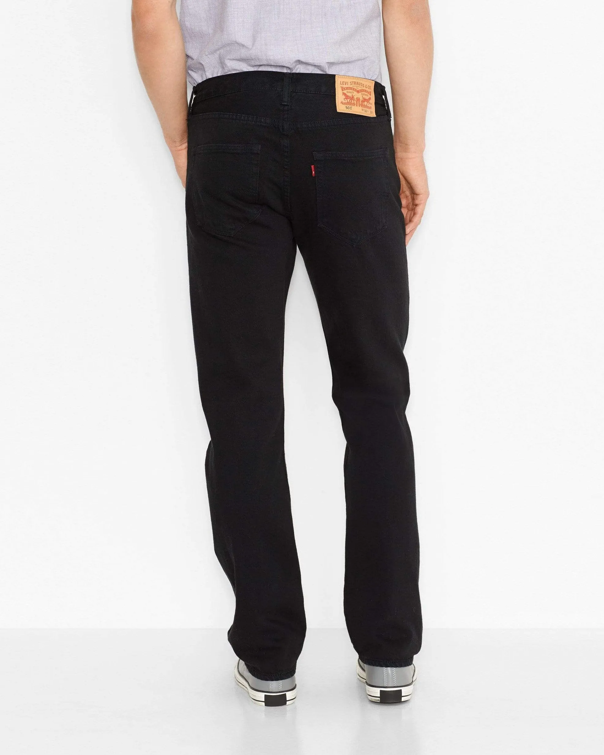 Levi's 501 Original Regular Fit Mens Jeans - Black