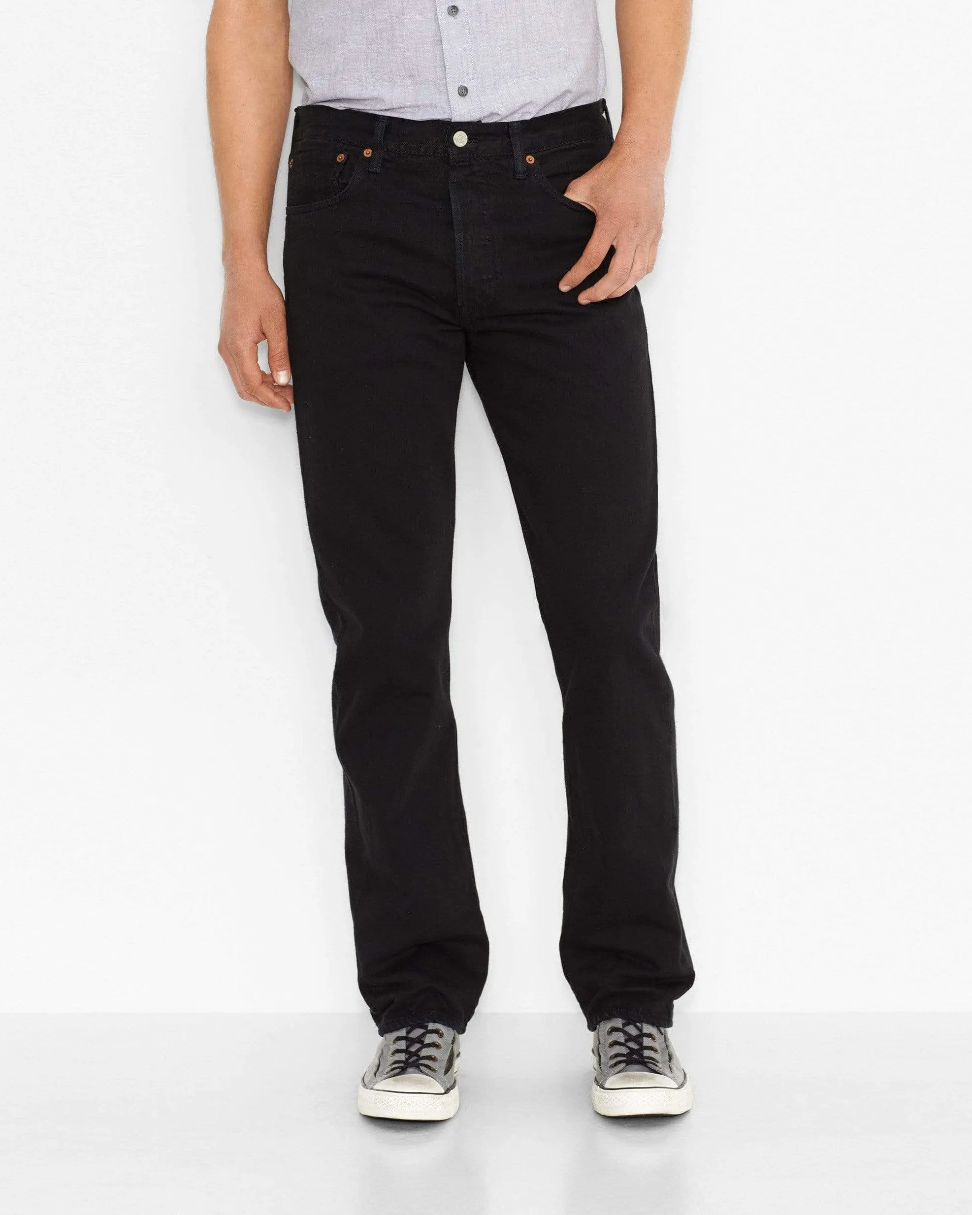 Levi's 501 Original Regular Fit Mens Jeans - Black