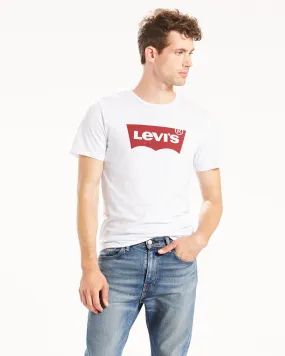 Levi's Housemark Tee - White / Red