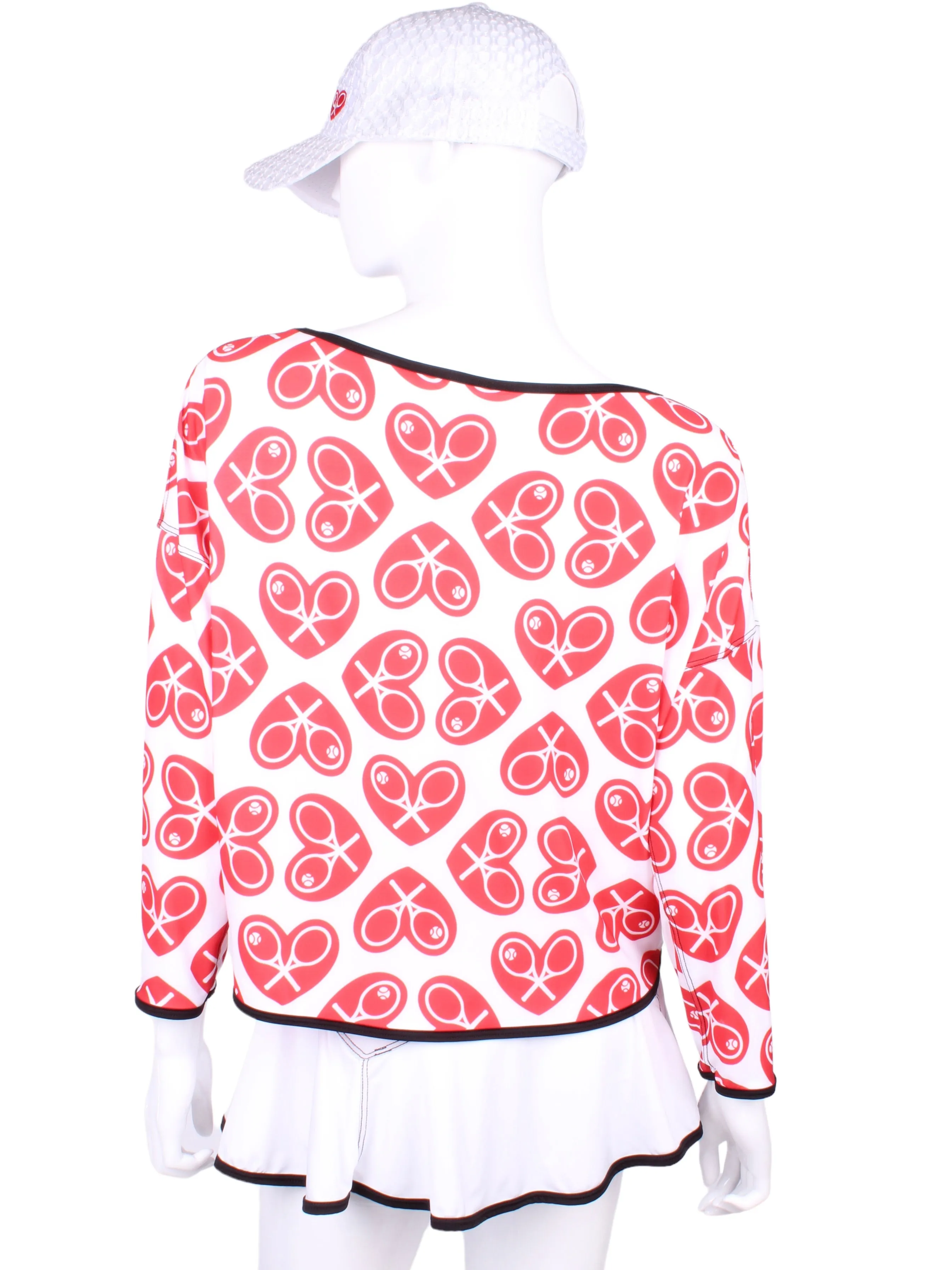 Limited Long Sleeve Baggy Top North/South/East/West Heart