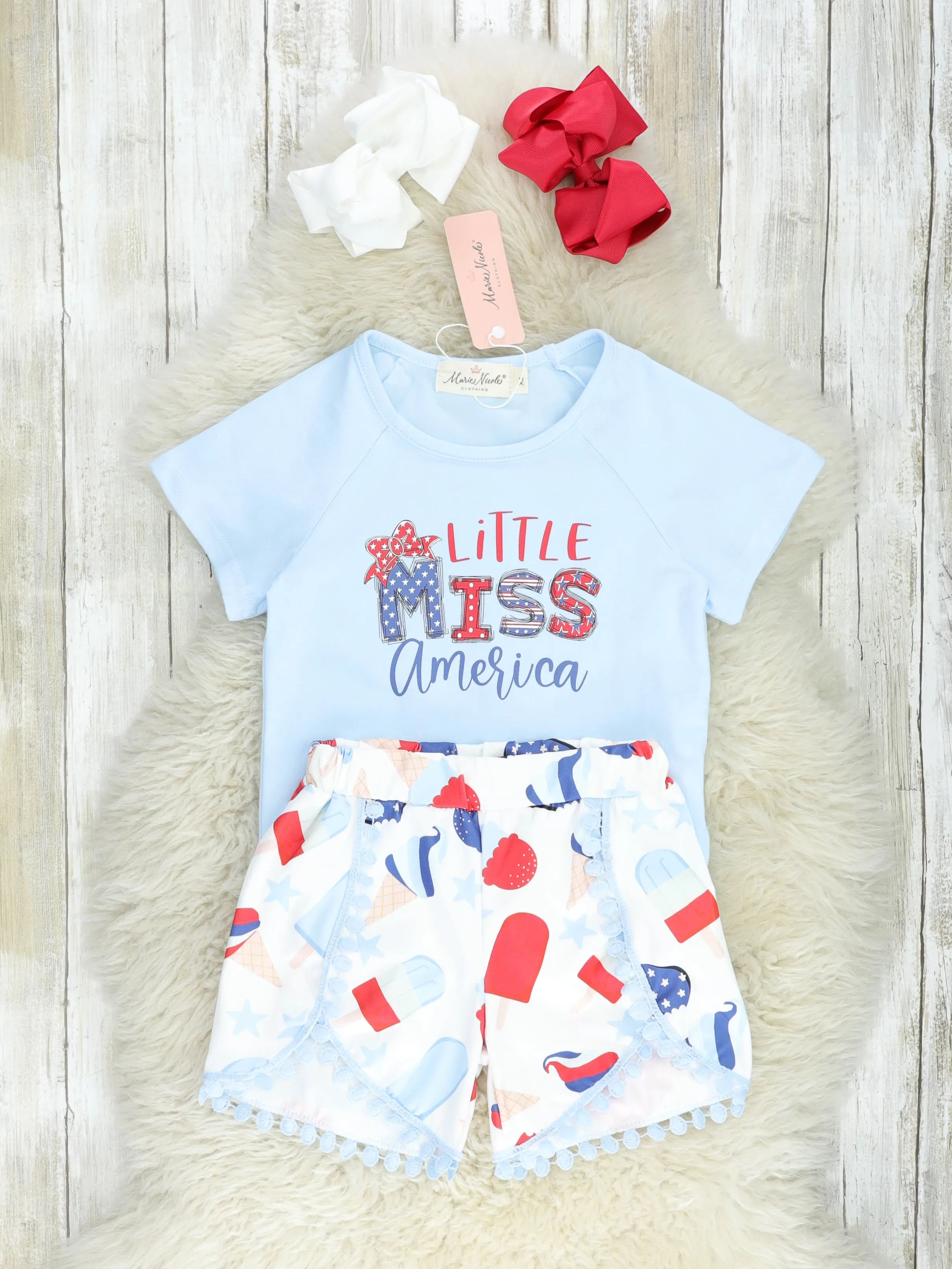 Little Miss America Popsicle Outfit