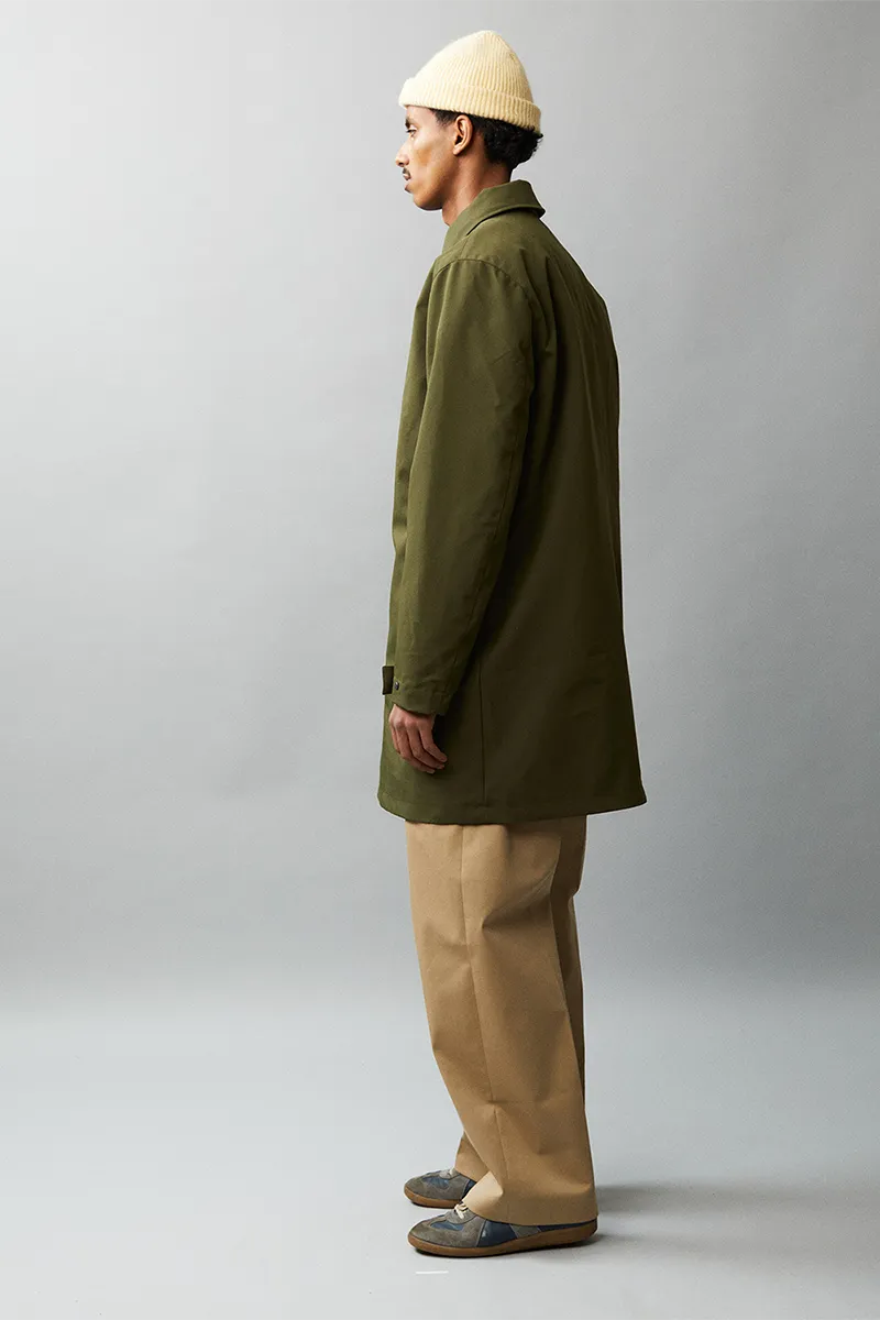 LONG DONG POLYRAYON WOOL LOOK AW22 OLIVE