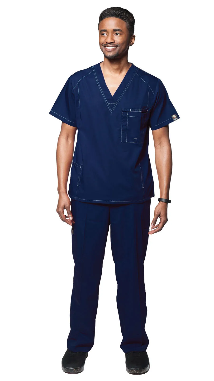 Men's Multi Pocket Utility Medical Scrubs | Dress A Med