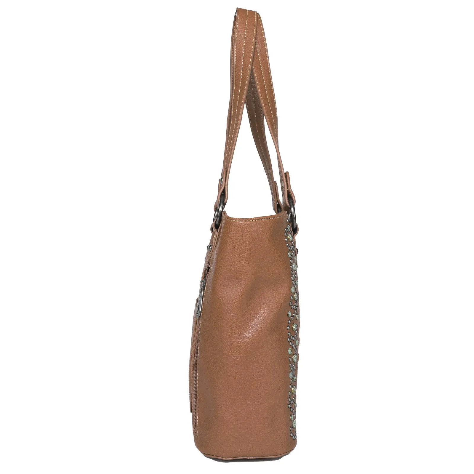 Montana West Floral Embossed Concealed Carry Tote