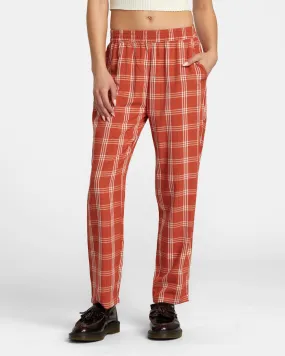 New Yume Pant Print Pants - Hot Sauce