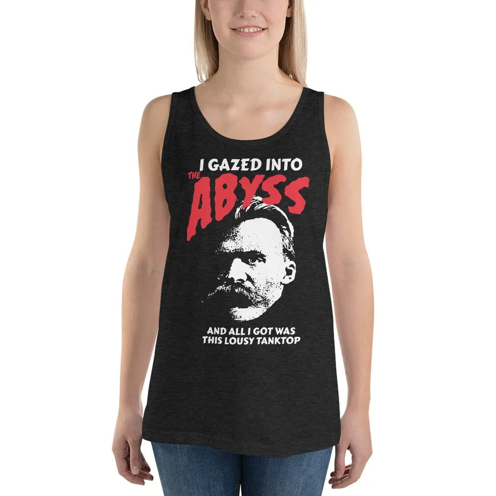 Nietzsche - I Gazed Into The Abyss - Unisex Tank Top