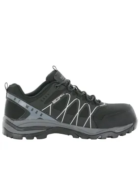 NT Work Men's Hood Low Black Composite Toe Athletic Work Shoe