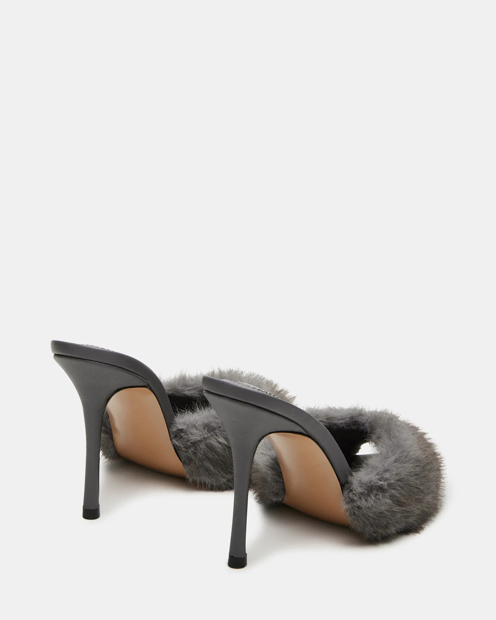 PRIYA FAUX FUR GREY