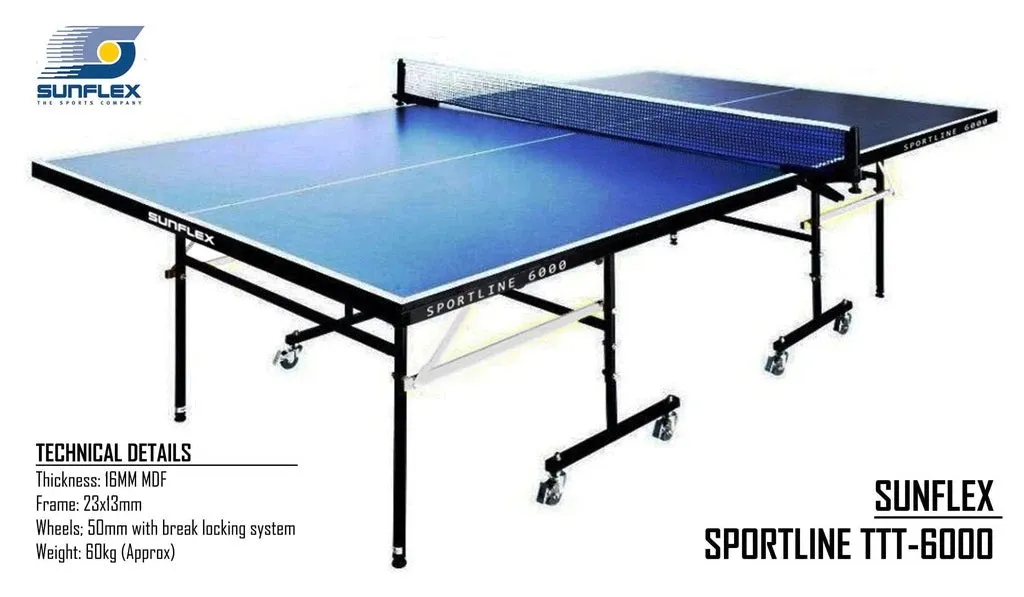 Sunflex Sportline 6000 Table Tennis Table