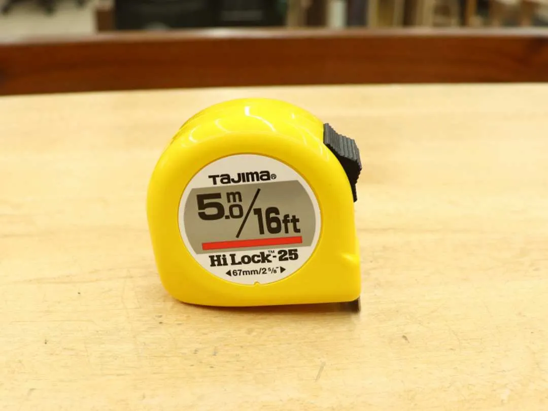 Tajima Tape Measure: Hi-Lock 5 meters / 16feet