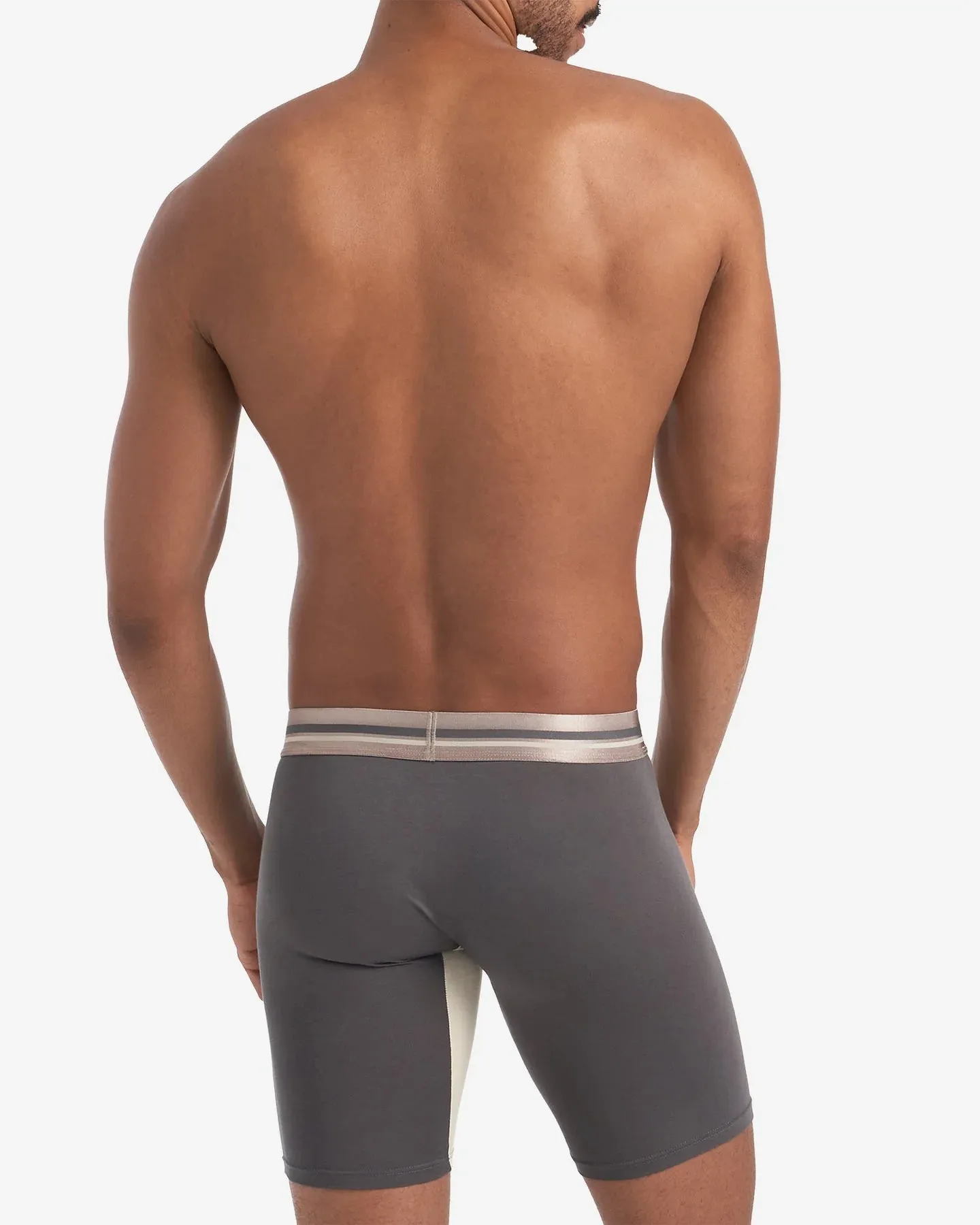 Teamm8 Bamboo Sports boxer modal licorice grey