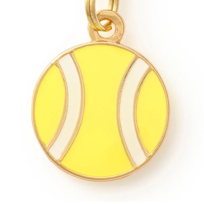 Tennis Ball Collar Charm