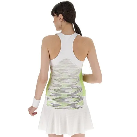 Women's White/Green Tech I D4 Dress